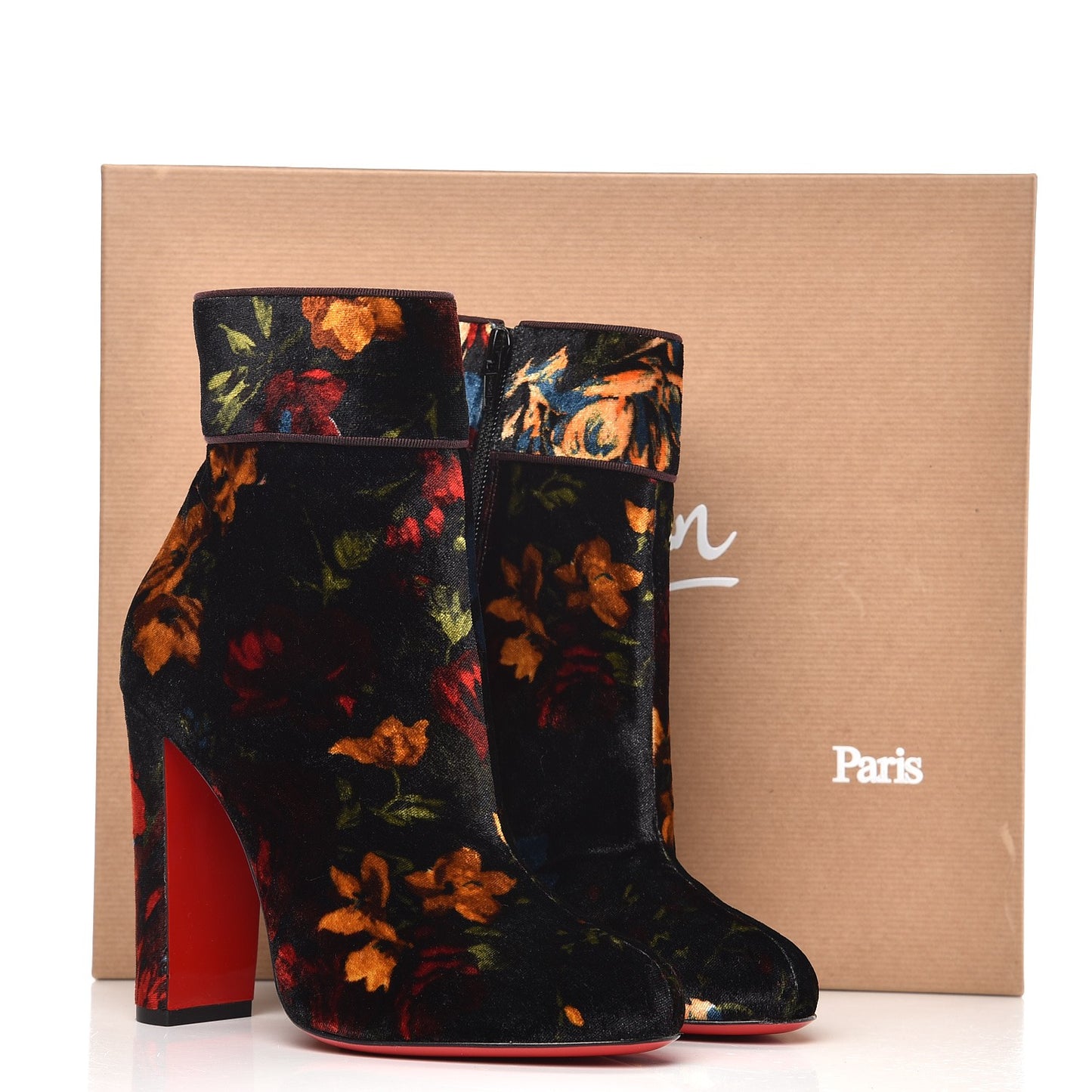 Veau Velours Moulamax 100 Booties 38 Black