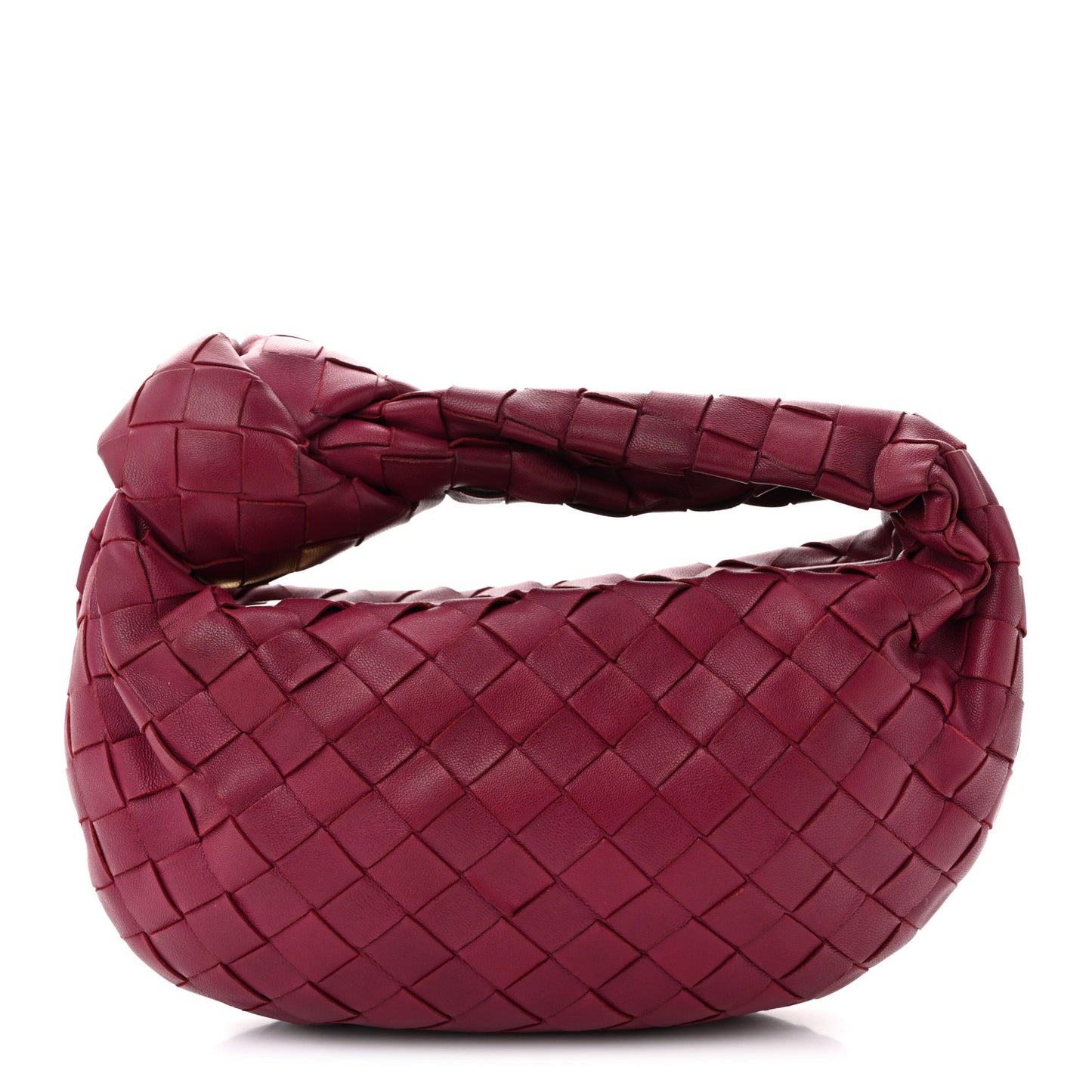 Nappa Intrecciato Mini Jodie Cinnabar
