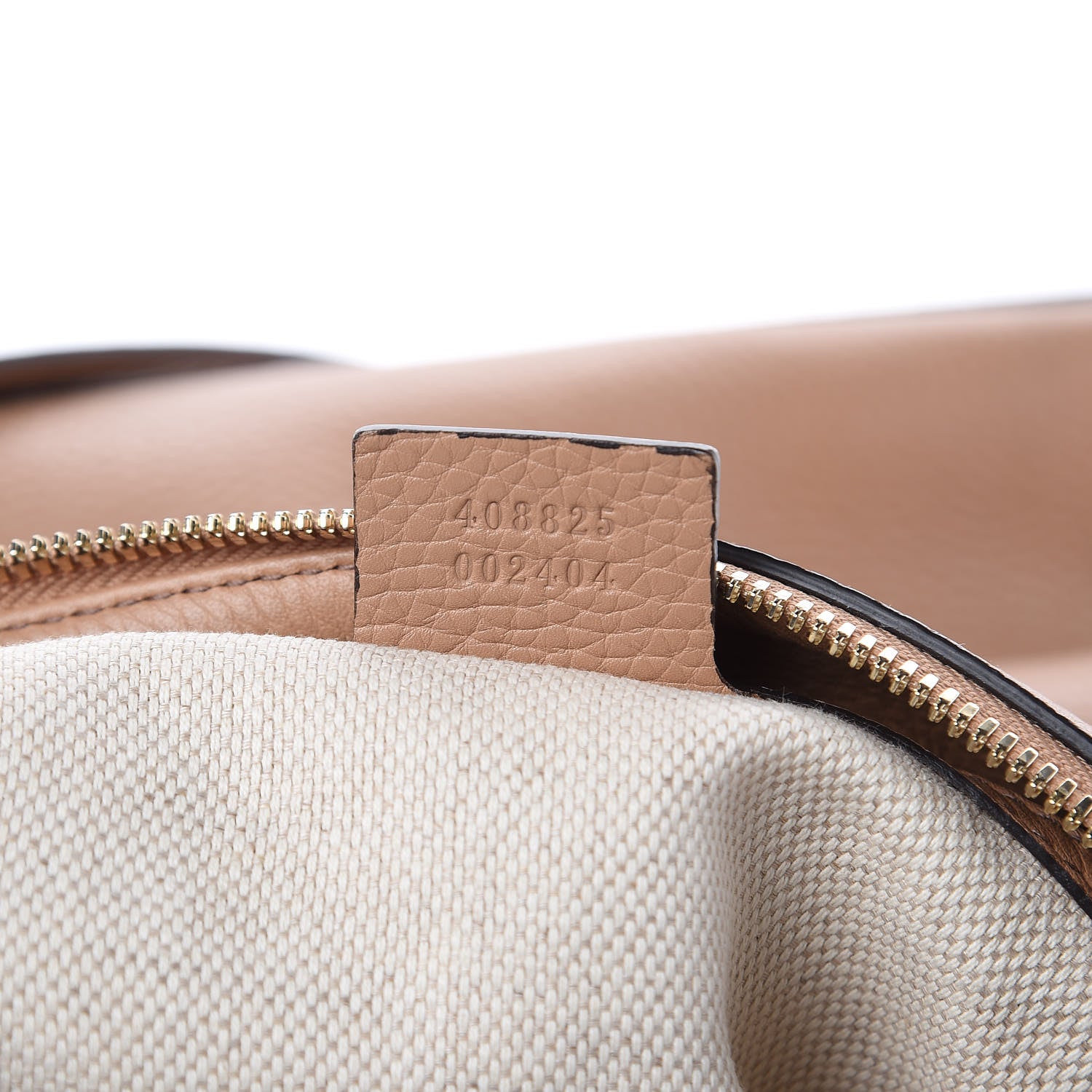 Gucci Pebbled Calfskin Large Soho Hobo Camelia 7 of 11