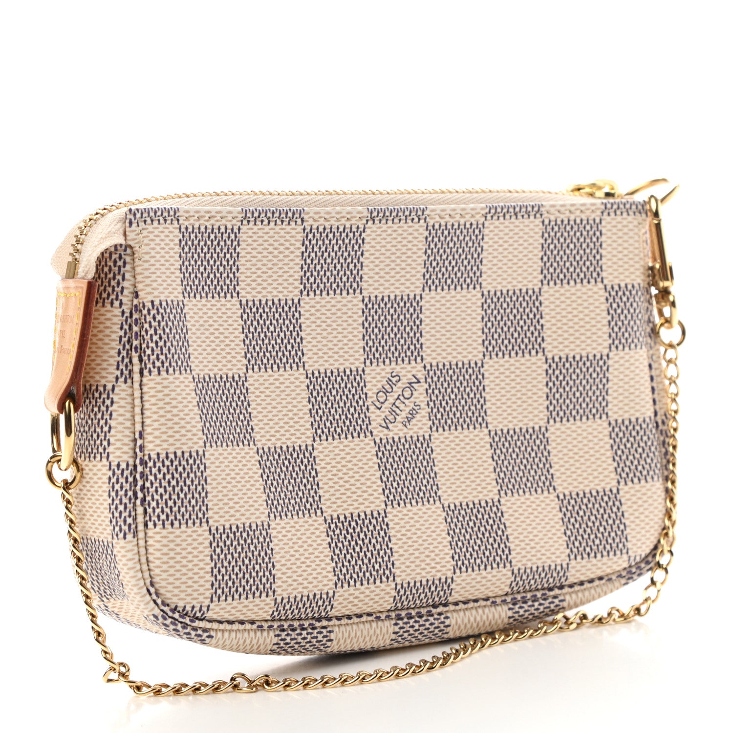 Louis Vuitton Damier Azur Mini Pochette Accessories 3 of 7