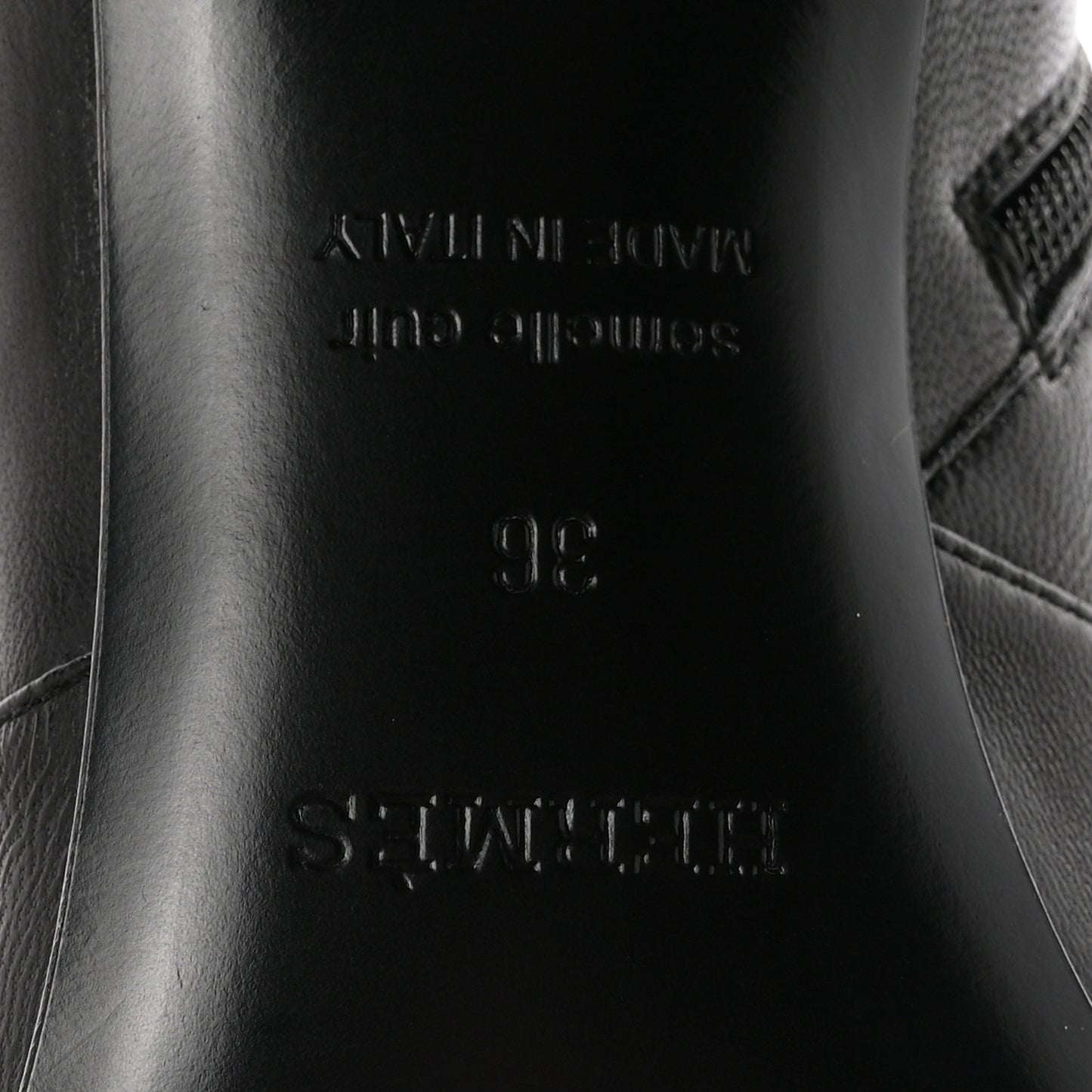 Nappa Lisa 55 Ankle Boots 36 Black