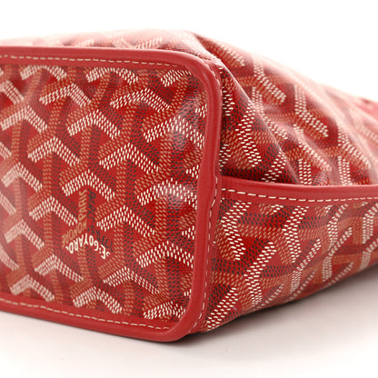 Goyard Goyardine Reversible Mini Anjou Red 19 of 22
