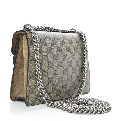 Gucci GG Supreme Monogram Mini Dionysus Shoulder Bag Taupe 4 of 10