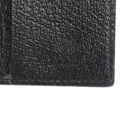 Gucci Calfskin Boar Effect GG Marmont 6 Key Holder Black 6 of 8