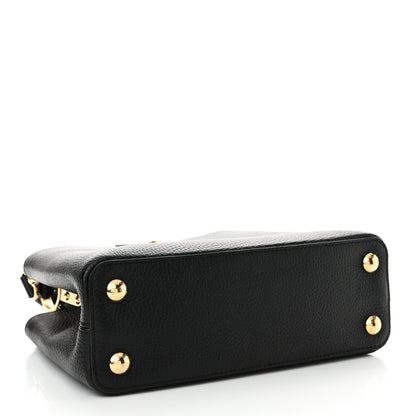 Louis Vuitton Taurillon Capucines BB Black 4 of 10