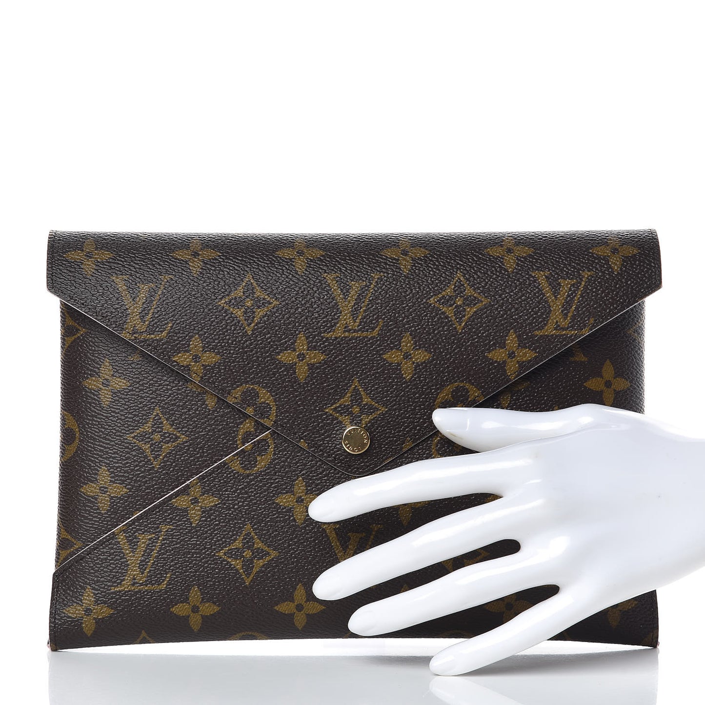 Monogram Large Kirigami Pochette Insert Rose Ballerine