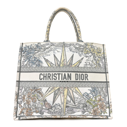 Christian Dior Canvas Embroidered Large Rêve d'Infini Book Tote Multicolor 1 of 10