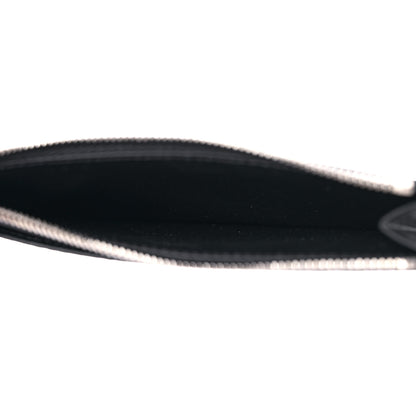 Louis Vuitton Metallic Taigarama Coin Card Holder Gunmetal Grey Black 5 of 6