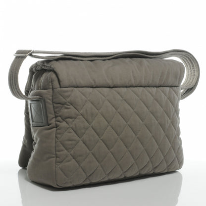Chanel Denim Coco Cocoon Messenger Bag Grey 3 of 7
