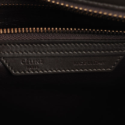 Celine Satin Calfskin Micro Tri-Color Luggage Peacock 7 of 8