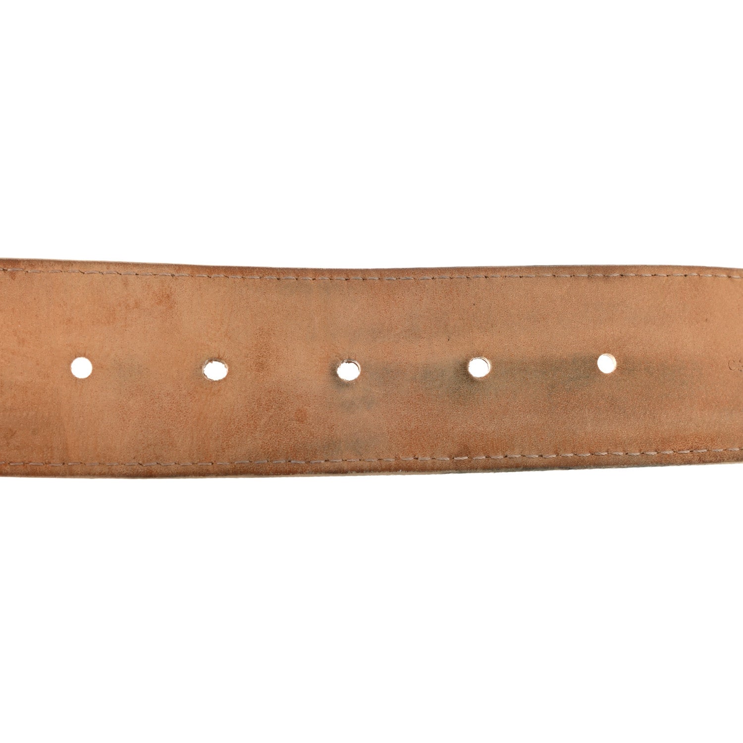Louis Vuitton Damier Azur 40mm LV Initiales Belt 85 34 4 of 9