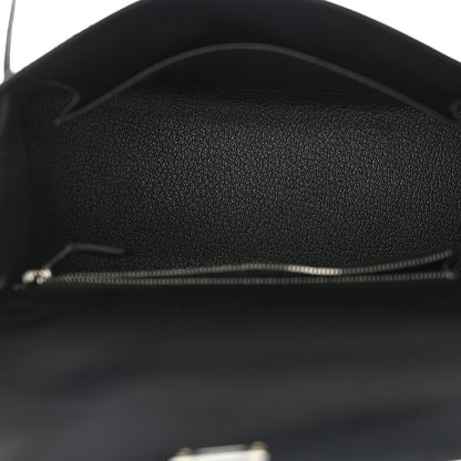 Hermes Epsom Kelly Sellier 25 Black 7 of 11