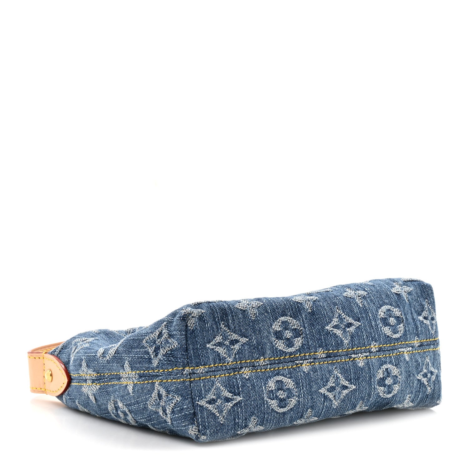 Louis Vuitton Monogram Denim Hills Pochette Blue 4 of 9