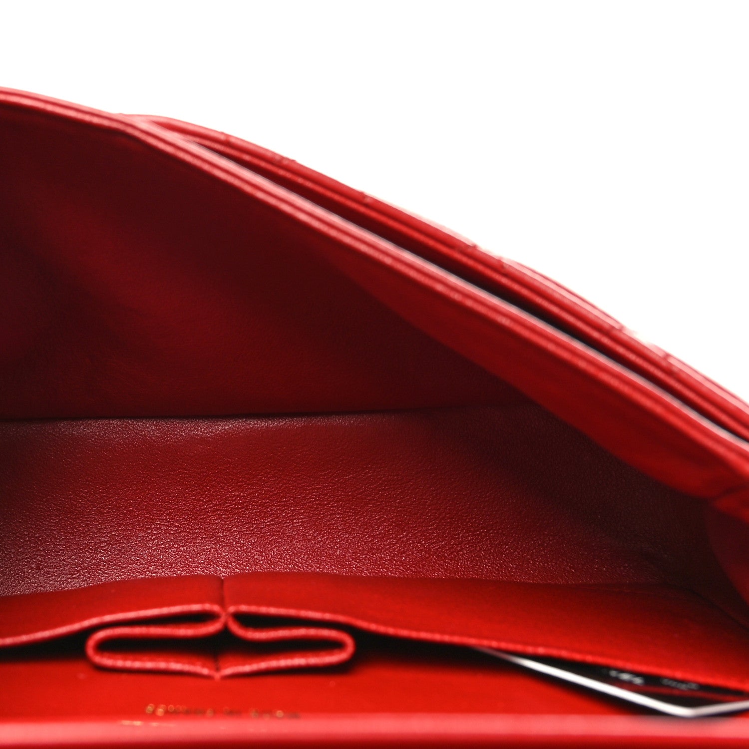 Chanel Lambskin Quilted Medium Double Flap Red 5 of 9