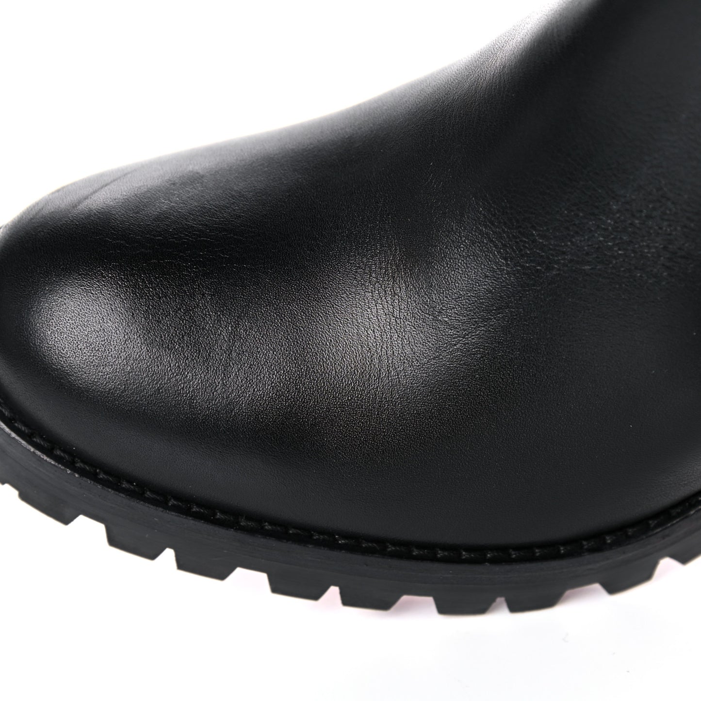 Calfskin Marchacroche 70 Chelsea Boots 37 Black