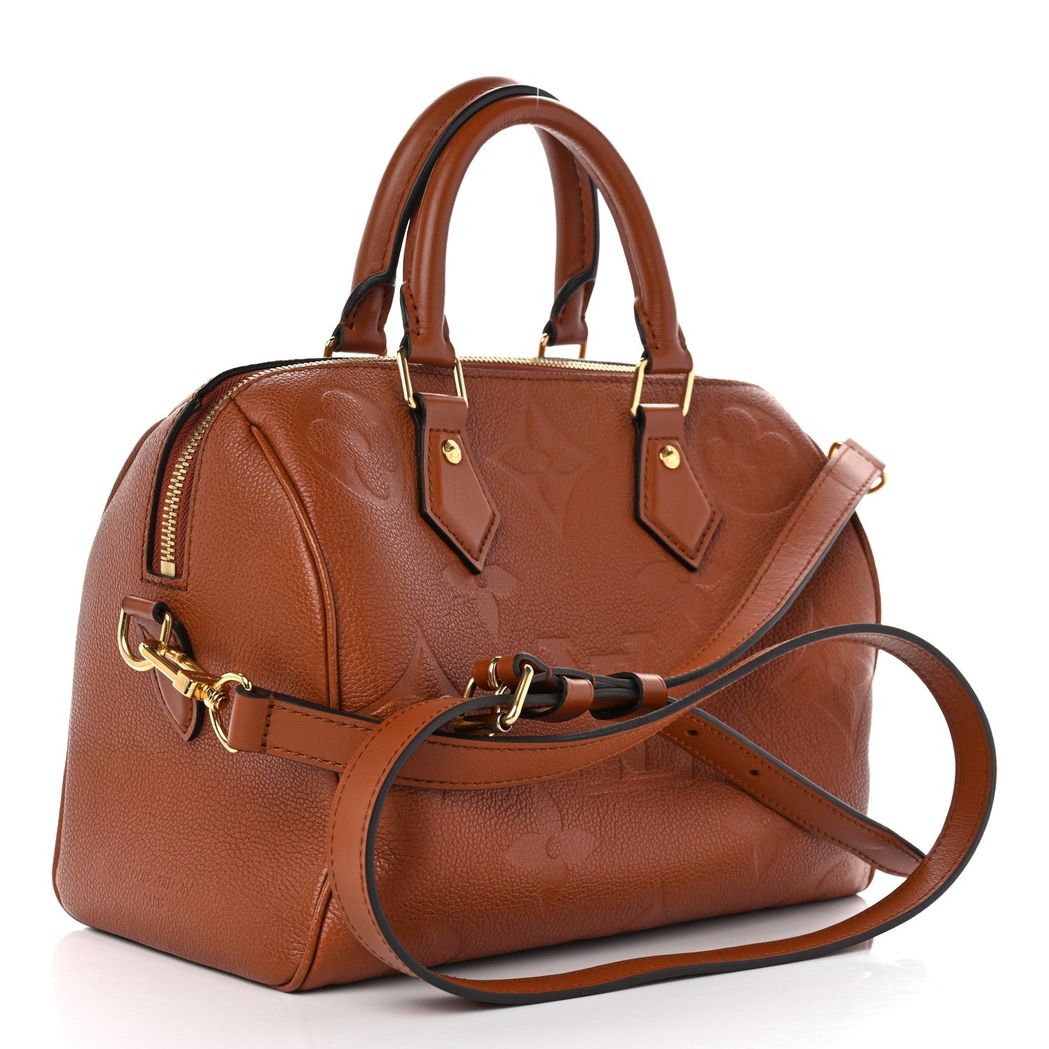 Louis Vuitton Empreinte Monogram Giant Speedy Bandouliere 25 Cognac 3 of 9