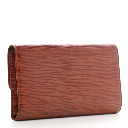 Louis Vuitton Epi Porte Tresor International Wallet Kenyan Fawn 3 of 10