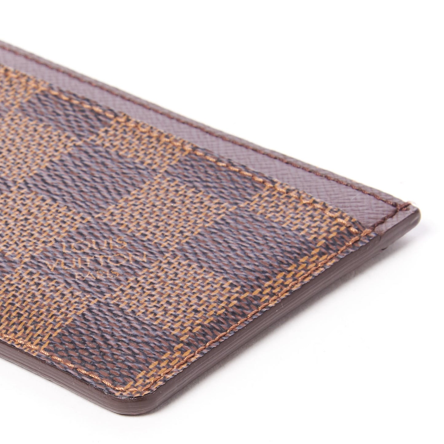 Damier Ebene Card Holder