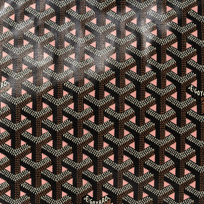 Goyard Goyardine Saint Louis Claire Voie PM Black Pink 9 of 11