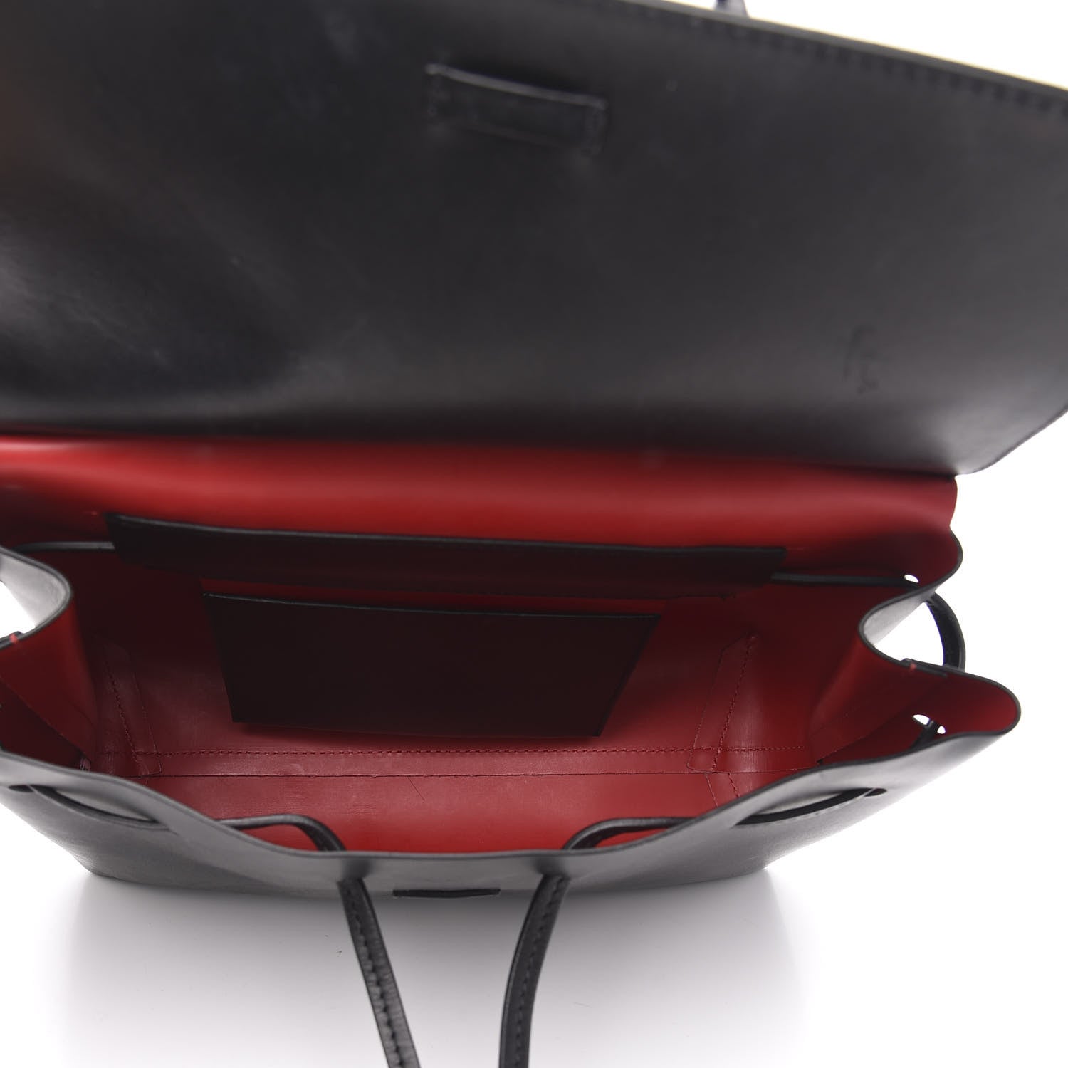 Mansur Gavriel Calfskin Mini Lady Bag Black Flamma 5 of 13