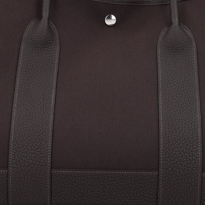 Hermes Toile Militaire Negonda Neo Garden Party Voyage 41 Bai Brun 7 of 9
