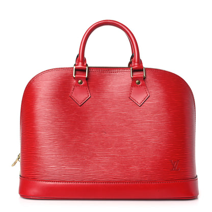 Louis Vuitton Epi Alma PM Castillan Red 1 of 9