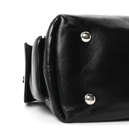 Louis Vuitton Lambskin CarryAll Cargo Vibe PM Black 14 of 17