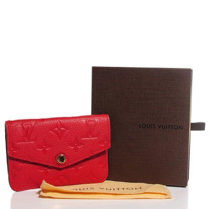 Louis Vuitton Empreinte Key Pouch Cherry 5 of 8