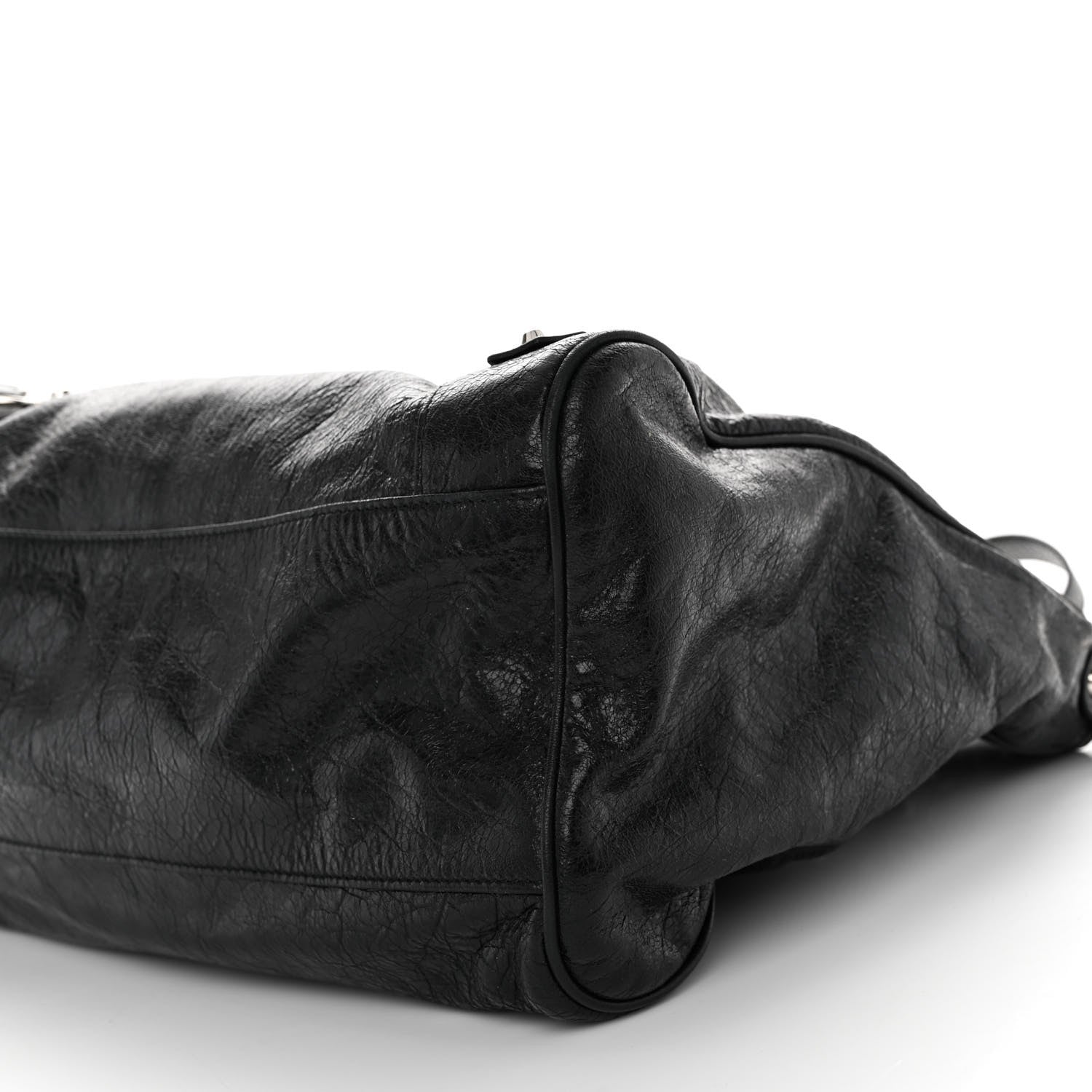 Balenciaga Agneau Classic Silver Hardware Velo Black 9 of 10