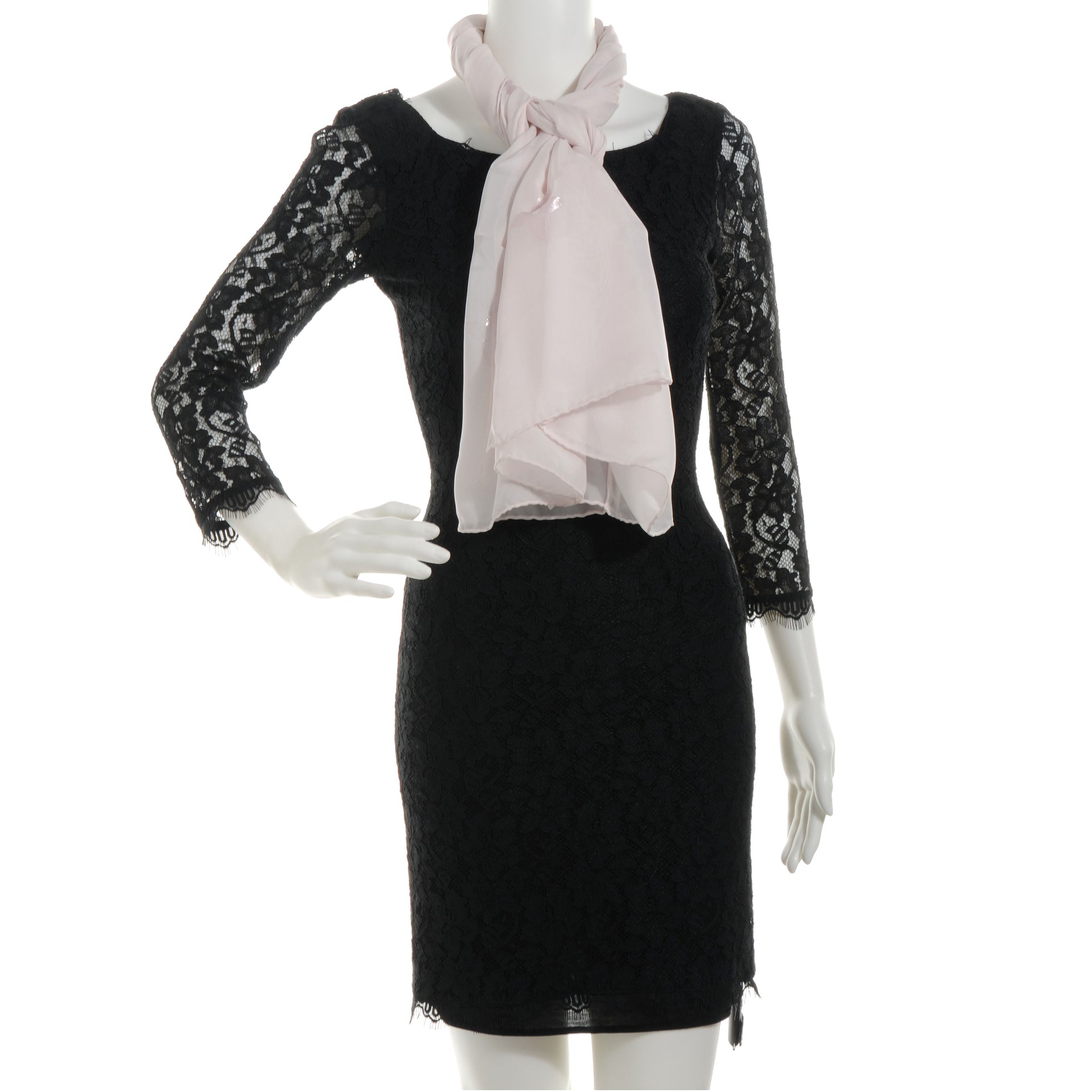 Louis Vuitton Monogram Silk Glitter Stole 2 of 5