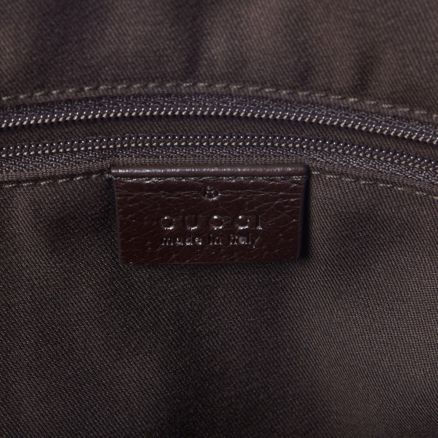 Gucci Monogram Medium Abbey Tote Dark Brown 8 of 8