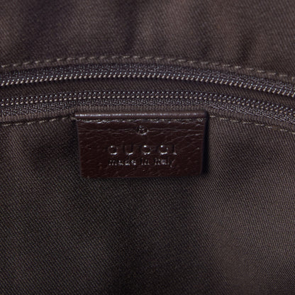Gucci Monogram Medium Abbey Tote Dark Brown 8 of 8