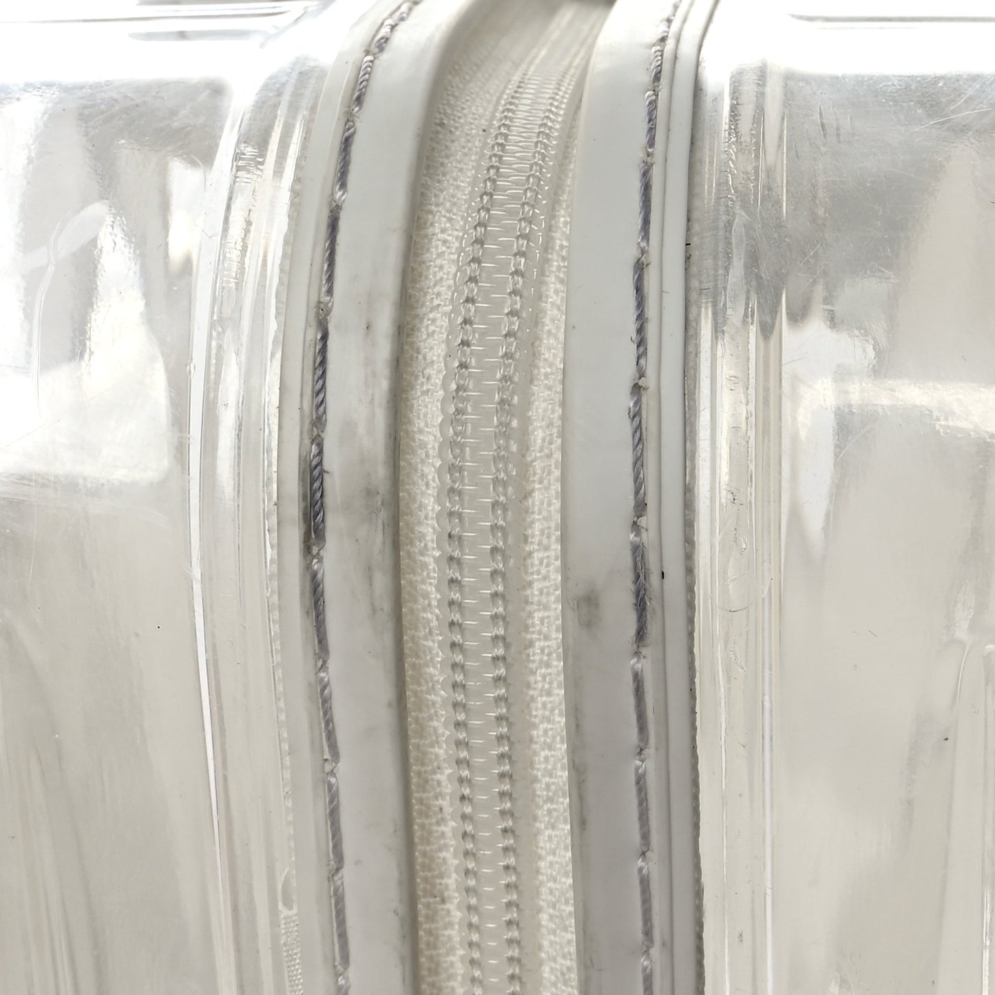 X RIMOWA Polycarbonate Luggage Transparent