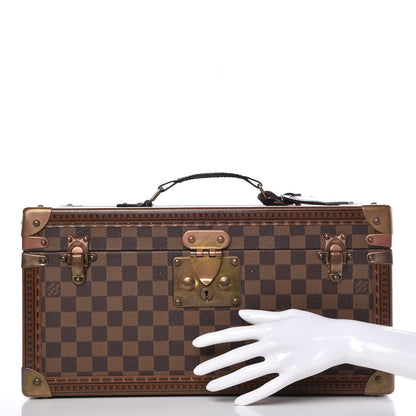 Louis Vuitton Damier Ebene Boite Bouteilles et Glace Beauty Train Case 2 of 22