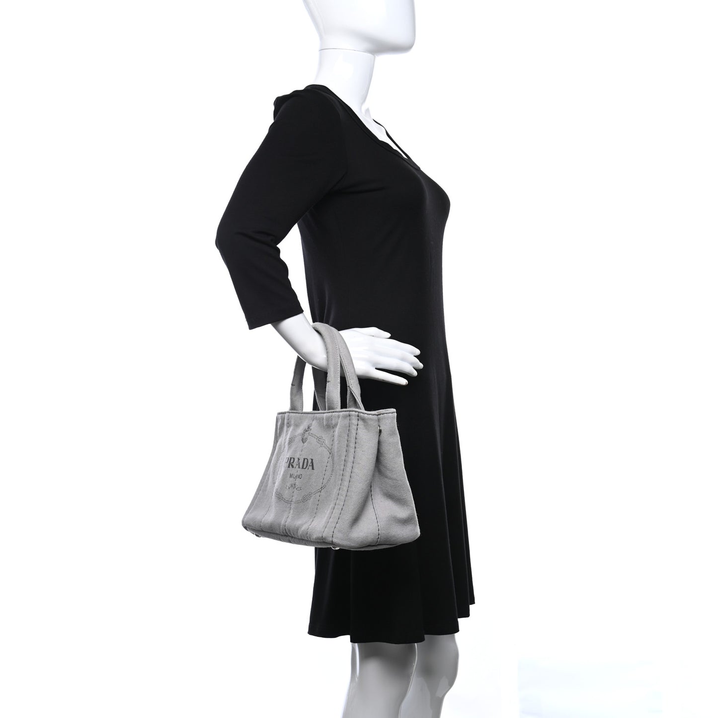 Canapa Small Logo Tote Granito