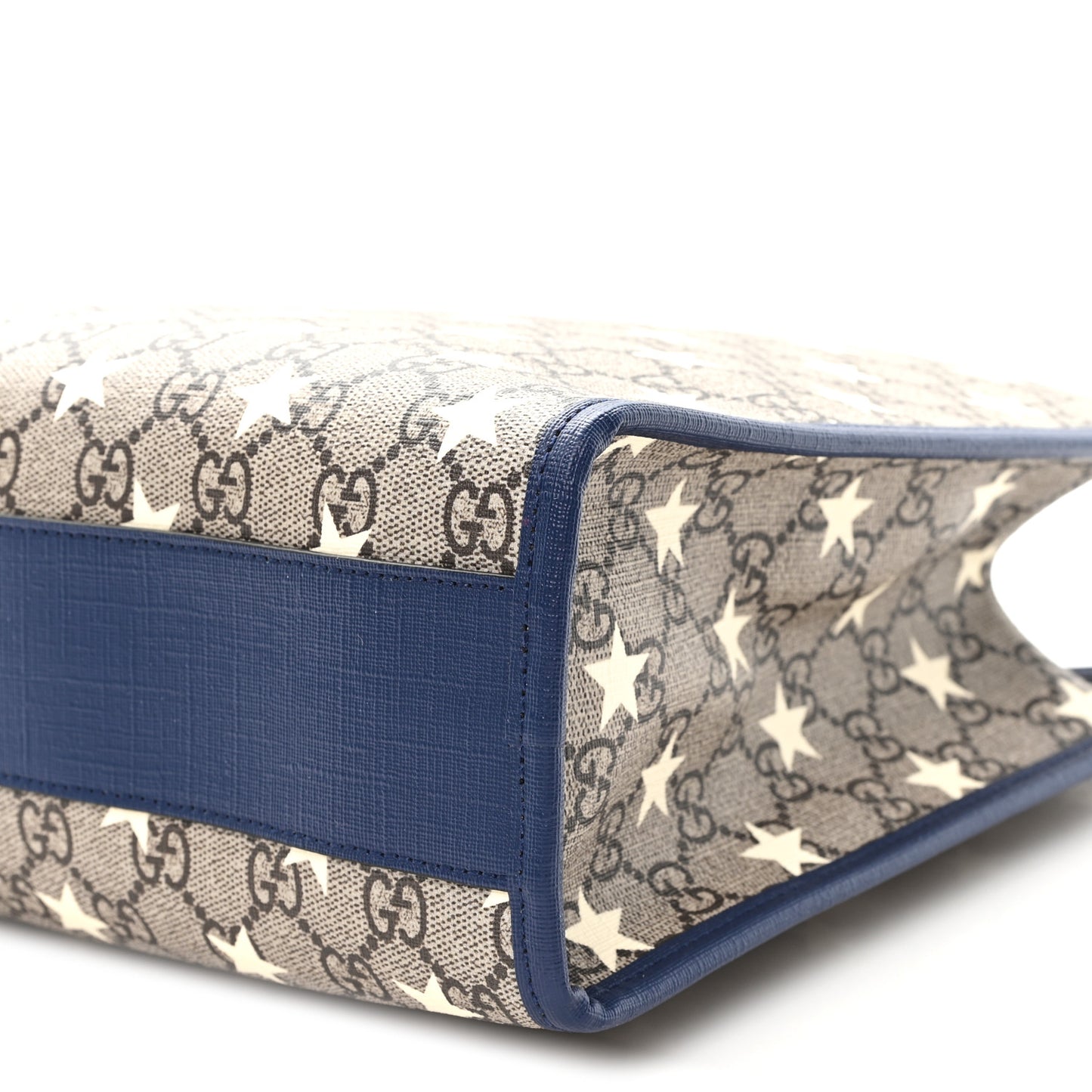 GG Supreme Monogram Stars Childrens Tote Beige Ebony Yellow Royal