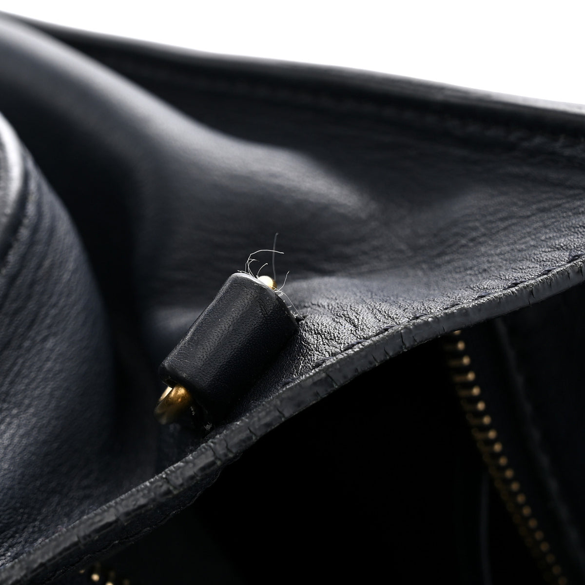 Celine Smooth Calfskin Nano Luggage Ink 12 of 15