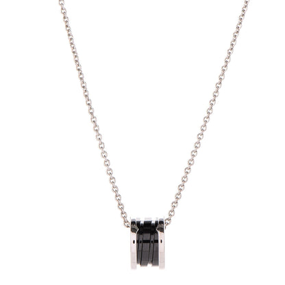 Bulgari Sterling Silver Ceramic Save The Children Pendant Necklace 1 of 7