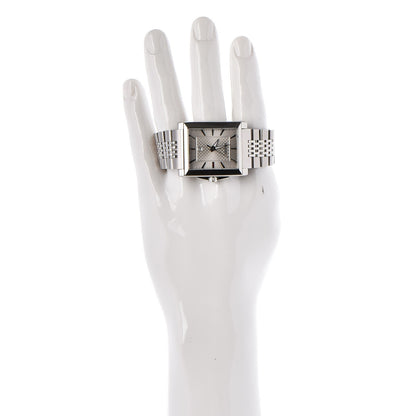Gucci Stainless Steel 32mm G-Timeless Rectangle Quartz Watch 2 of 10