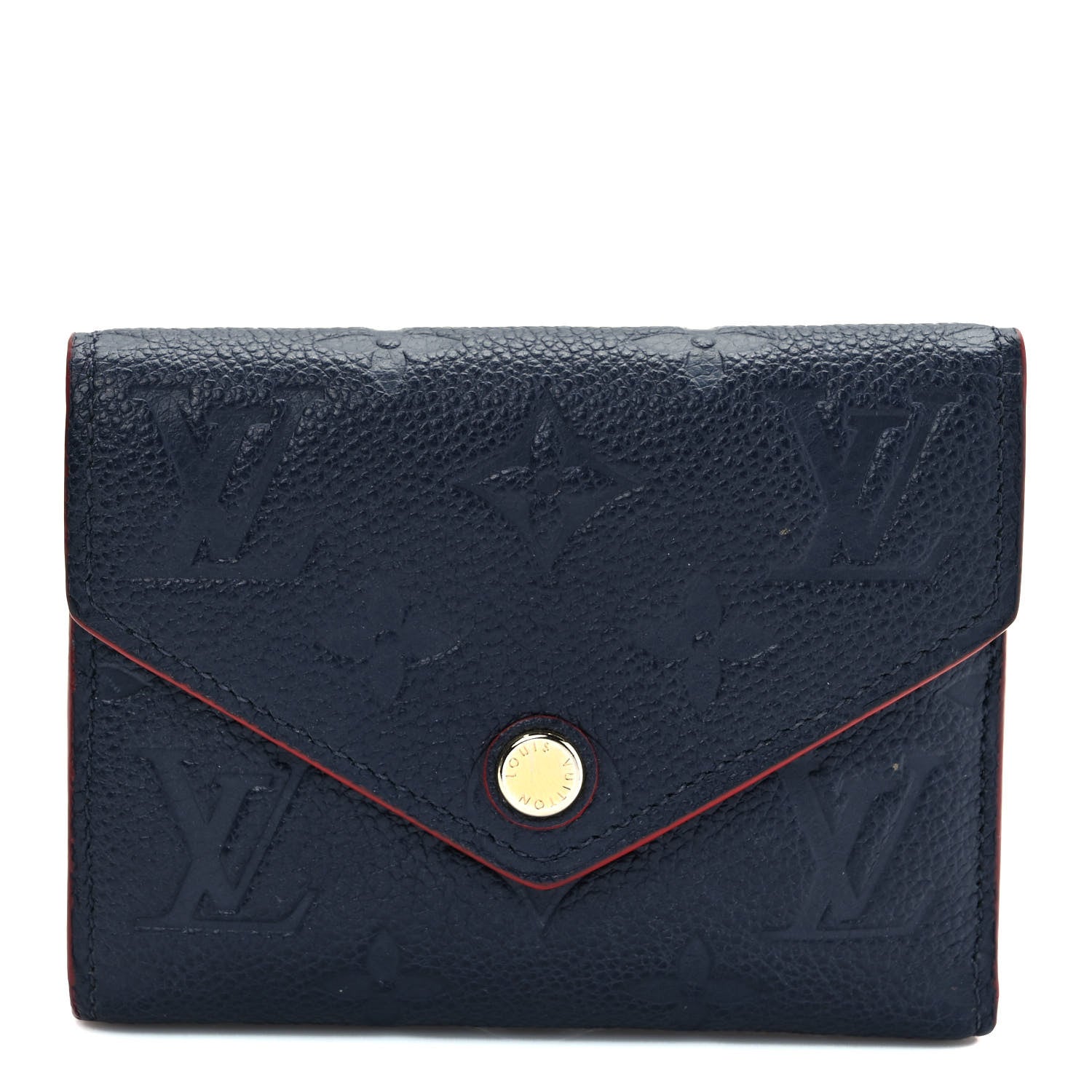 Louis Vuitton Empreinte Victorine Wallet Marine Rouge 1 of 8