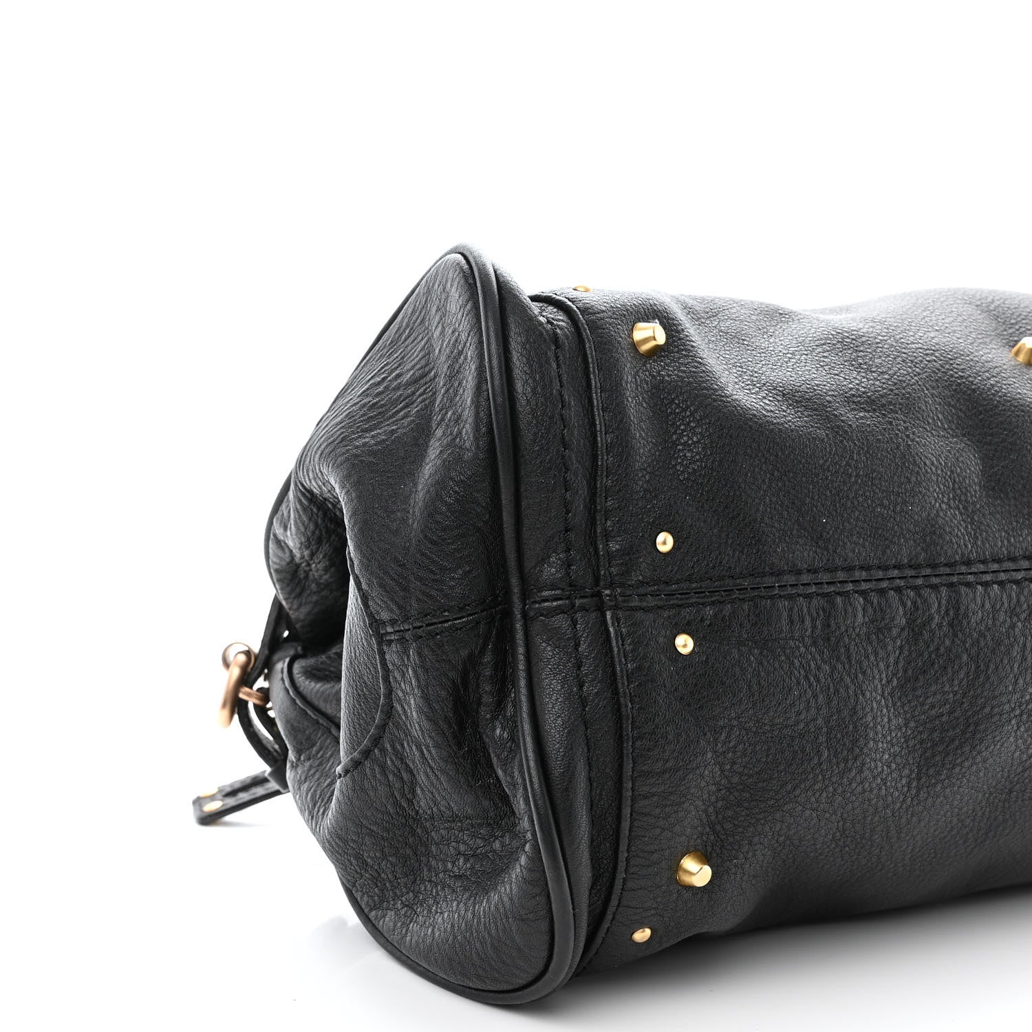 Chloe Leather Medium Paddington Satchel Black 9 of 14