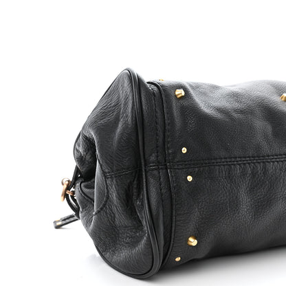 Chloe Leather Medium Paddington Satchel Black 9 of 14