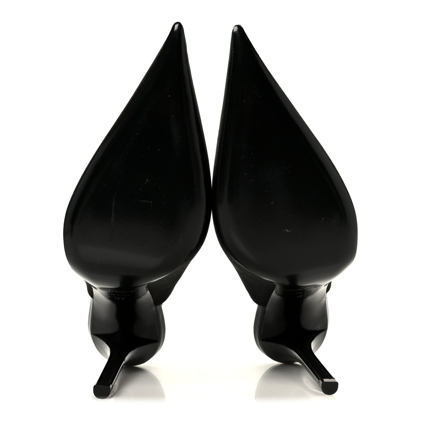Raso Regale Raven 110 Slingback Pumps 37 Black