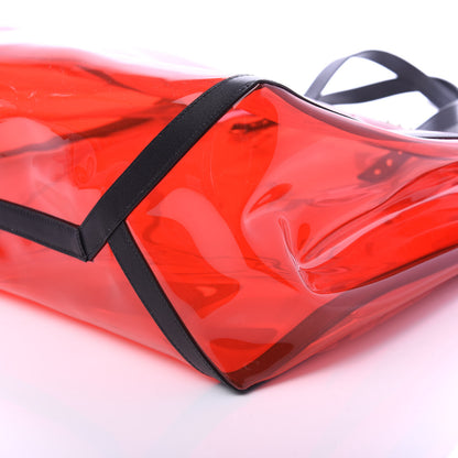 Valentino Garavani Plexy VLTN Large Shopping Bag Red 7 of 9