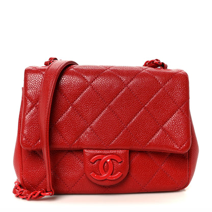 Chanel Caviar Quilted Mini Incognito Square Flap Red 1 of 10