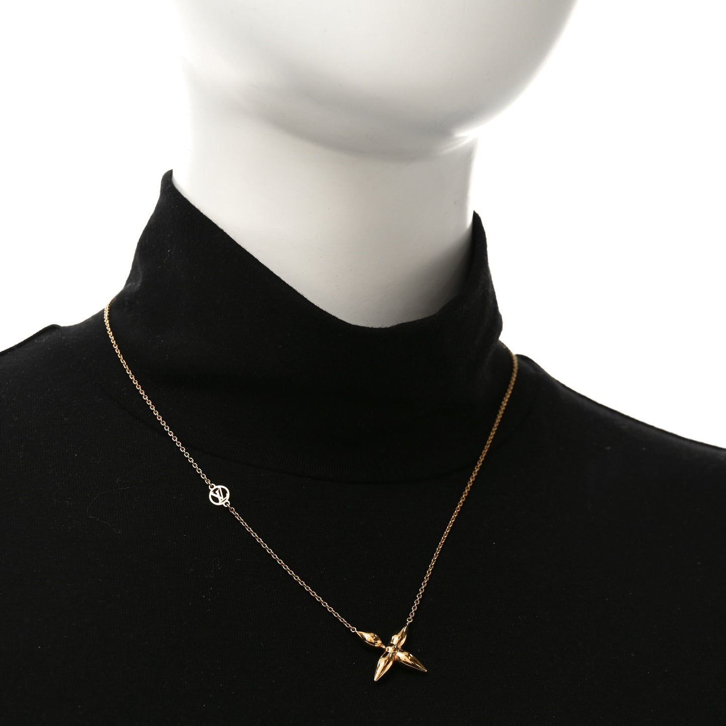 Metal Louisette Necklace Gold