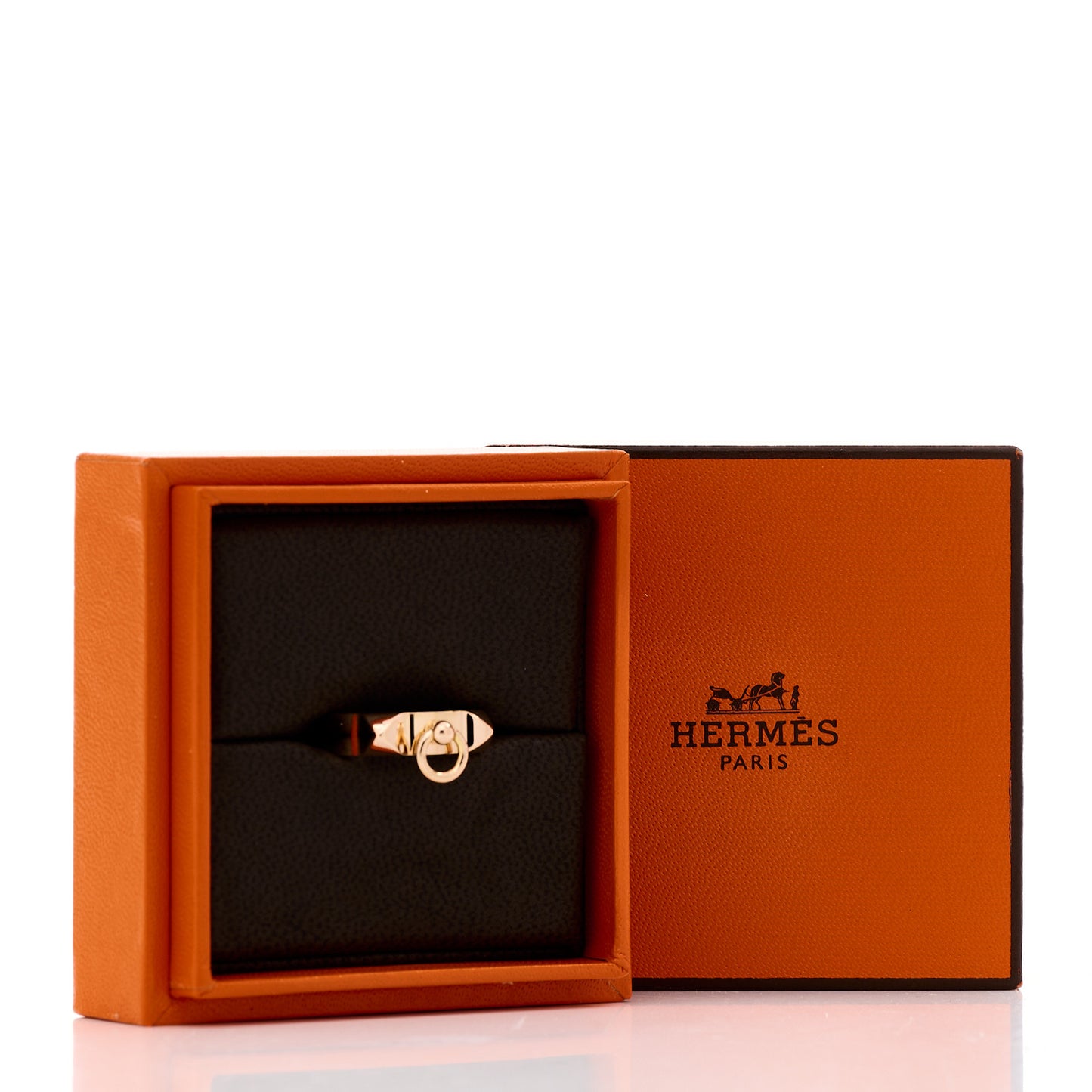 18K Rose Gold PM Collier De Chien Ring 53 6.5