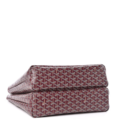 Goyard Goyardine Isabelle Tote Burgundy 8 of 12