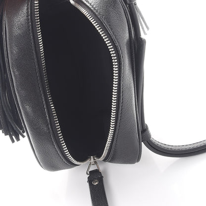 Saint Laurent Lambskin Monogram Lou Belt Bag Black 6 of 8