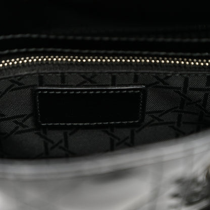 Christian Dior Patent Cannage Mini Lady Dior Black 5 of 9